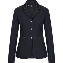 2023 Imperial Riding Womens Competition Blazer & Speedy Tech Top Rose Gold Bundle CBTT23 - Black / Rose Gold / White -Equestrian Clothing Sales 6316 Front206316.700x700