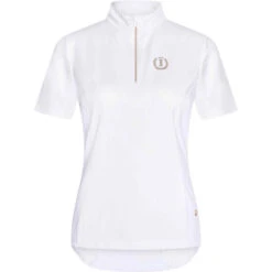 2023 Imperial Riding Womens Competition Blazer & Speedy Tech Top Rose Gold Bundle CBTT23 - Black / Rose Gold / White -Equestrian Clothing Sales 6316 TT20Front206316.700x700