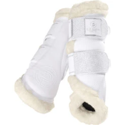 2023 Eskadron Glossy Crystal Saddle Cloth & Mesh Evo-Wool Tendon Boots Bundle 218131555131 - White -Equestrian Clothing Sales 6326 esk 555131 663 10 add1.2000x2000.700x700
