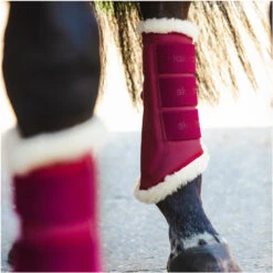 2023 Eskadron Cotton Compact Saddle Pad & Softslate Evo-Wool Brushing Boots Bundle 222087555087 - Pink Colour Pink -Equestrian Clothing Sales 6328 6099 202320Eskadron20Softslate20Evo Wool20Brushing20Boots2055508720 20Pink20Main.2000x2000.700x700