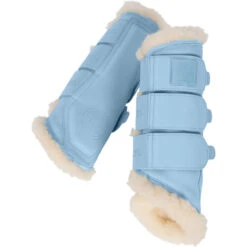 2023 Eskadron Cotton Compact Saddle Pad & Softslate Evo-Wool Brushing Boots Bundle 222087555087 - Light Blue Colour Light Blue -Equestrian Clothing Sales 6329 esk 555087 864 310 f.2000x2000.700x700