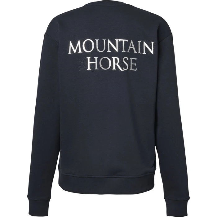 2023 Mountain Horse Womens MH Sweatshirt & FREE Team Rider Cap 4531 - Navy 6 2023 Mountain Horse Womens MH Sweatshirt & FREE Team Rider Cap 4531 - Navy - Image 4