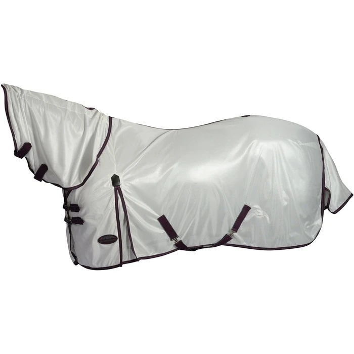 2023 Weatherbeeta Comfitec Essential Fly Rug With FREE Fly Mask WFRFM2 - Grey / White / Maroon 11 2023 Weatherbeeta Comfitec Essential Fly Rug With FREE Fly Mask WFRFM2 - Grey / White / Maroon - Image 9
