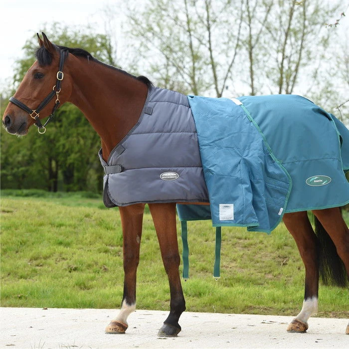 2023 Weatherbeeta Green-Tec Standard Neck Medium / Lite Stable Liner 1021797 - Grey 4 2023 Weatherbeeta Green-Tec Standard Neck Medium / Lite Stable Liner 1021797 - Grey - Image 2