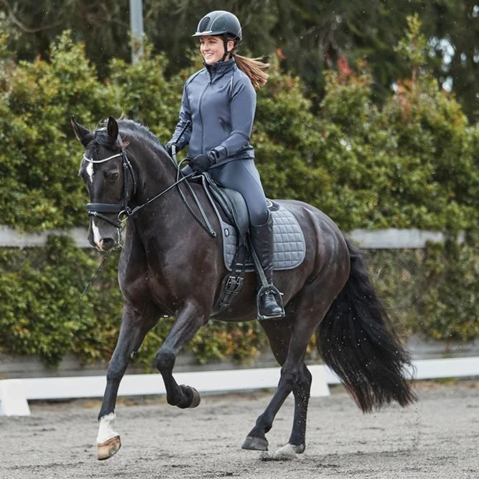 2023 Weatherbeeta Ultra Grip Dressage Pad 10036090 - Grey Colour Grey 5 2023 Weatherbeeta Ultra Grip Dressage Pad 10036090 - Grey Colour Grey - Image 3