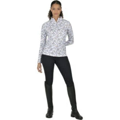 2023 Dublin Womens Kelsey Long Sleeve Top 1021556 - Horse Print -Equestrian Clothing Sales 6421 202320Dublin20Womens20Kelsey20Long20Sleeve20Top20102155620 20Horse20Print202.700x700