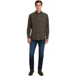 2023 Ariat Mens Clement Shirt 10042099 - Earth Heather 10 2023 Ariat Mens Clement Shirt 10042099 - Earth Heather -Equestrian Clothing Sales 6525 202320Ariat20Mens20Clement20Shirt201004209920 20Earth20Heather20front.700x700