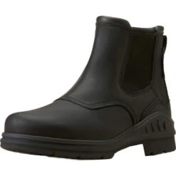 2023 Ariat Womens Barnyard Twin Gore II Waterproof Boot 10046857 - Black -Equestrian Clothing Sales 6552 202320Ariat20Womens20Barnyard20Twin20Gore20II201004685720 20Black20side.700x700