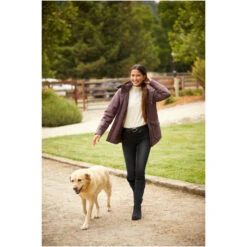 2023 Ariat Womens Langdale Waterproof Boots 10042459 - Charcoal -Equestrian Clothing Sales 6569 F23 WMS ENGL Nicasio LaCunha Shot6 5291 RTL1.700x700