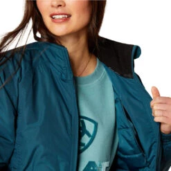 2023 Ariat Womens Stable Insulated Jacket 10046629 - Reflecting Pond -Equestrian Clothing Sales 6578 202320Ariat20Womens20Stable20Insulated20Jacket201004662920 20Reflecting20Pond204.700x700