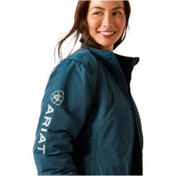 2023 Ariat Womens Stable Insulated Jacket 10046629 - Reflecting Pond -Equestrian Clothing Sales 6578 202320Ariat20Womens20Stable20Insulated20Jacket201004662920 20Reflecting20Pond206.700x700