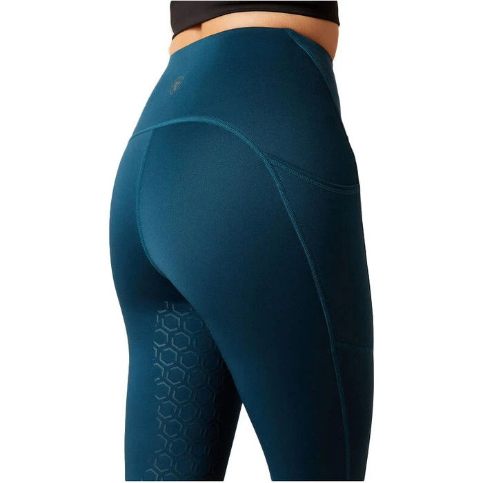 2023 Ariat Womens Venture Thermal Half Grip Riding Tights 10046178 - Reflecting Pond 6 2023 Ariat Womens Venture Thermal Half Grip Riding Tights 10046178 - Reflecting Pond - Image 4