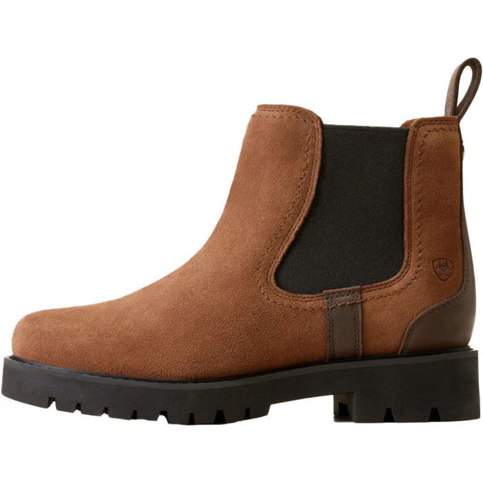 2023 Ariat Womens Wexford Lug Waterproof Boots 10047004 - Dark Earth Colour Dark Earth 6 2023 Ariat Womens Wexford Lug Waterproof Boots 10047004 - Dark Earth Colour Dark Earth - Image 4