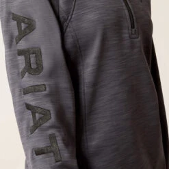 2023 Ariat Junior Tek Team 1/2 Zip Sweatshirt 10046608 - Ebony Grey -Equestrian Clothing Sales 6593 202320Ariat20Junior20Tek20Team201220Zip20Sweatshirt201004660820 20Ebony20Grey20205.700x700
