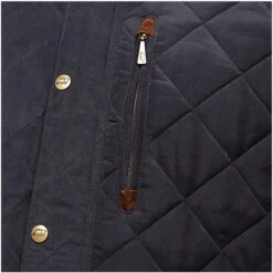 2023 Baleno Mens Goodwood Quilted Jacket 918BB8 - Navy Blue -Equestrian Clothing Sales 6603 202320Baleno20Mens20Goodwood20Quilted20Jacket20918BB820 20Navy20Blue20Close20Up202.700x700