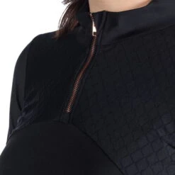 2023 HKM Womens Arctic Bay Long Sleeve Functional Shirt 14268 - Black -Equestrian Clothing Sales 6655 202320HKM20Womens20Arctic20Bay20Long20Sleeve20Functional20Shirt201426820 20Black204.700x700