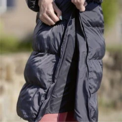 2023 HKM Womens Preston Quilted Long Riding Coat 127299300 - Deep Grey -Equestrian Clothing Sales 6677 202320HKM20Womens20Preston20Quilted20Long20Riding20Coat2012729930020 20Grey203.700x700