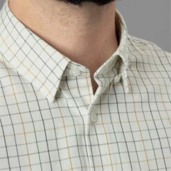 2023 Harkila Mens Allerston Long Sleeve Shirt 140114515 - Emerald Green / White -Equestrian Clothing Sales 6688 202320Harkila20Mens20Allerston20Long20Sleeve20Shirt2014011451520 20Emerald20Green2020White20Close20Up202.700x700