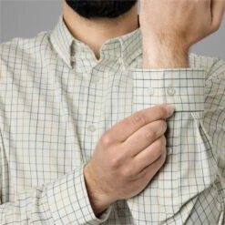 2023 Harkila Mens Allerston Long Sleeve Shirt 140114515 - Emerald Green / White -Equestrian Clothing Sales 6688 202320Harkila20Mens20Allerston20Long20Sleeve20Shirt2014011451520 20Emerald20Green2020White20Close20Up204.700x700