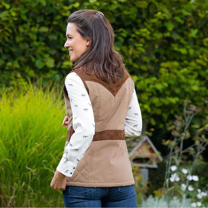 2023 Baleno Womens Maree Gilet 958BB8L0 - Camel 5 2023 Baleno Womens Maree Gilet 958BB8L0 - Camel - Image 3