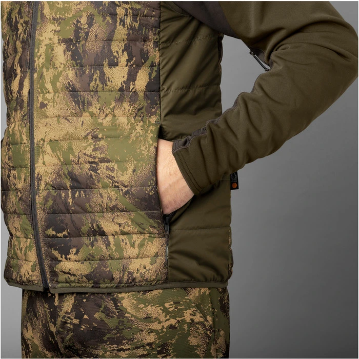 2023 Harkila Mens Deer Stalker Camo Reversible Packable Waistcoat 1201150 - Willow Green / AXIS MSPForest 6 2023 Harkila Mens Deer Stalker Camo Reversible Packable Waistcoat 1201150 - Willow Green / AXIS MSPForest - Image 4