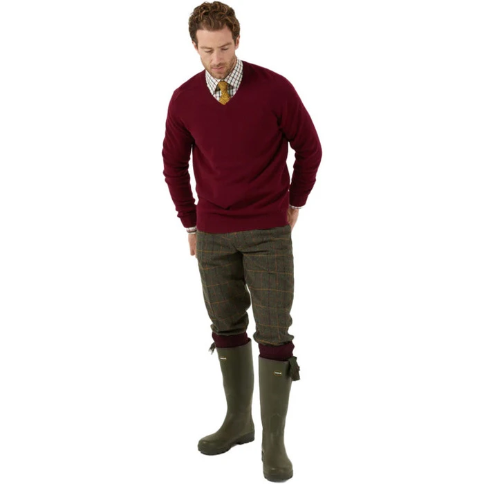 2023 Alan Paine Mens Rutland Tweed Shooting Breeks RUTGBRK - Fern Colour Fern 4 2023 Alan Paine Mens Rutland Tweed Shooting Breeks RUTGBRK - Fern Colour Fern - Image 2