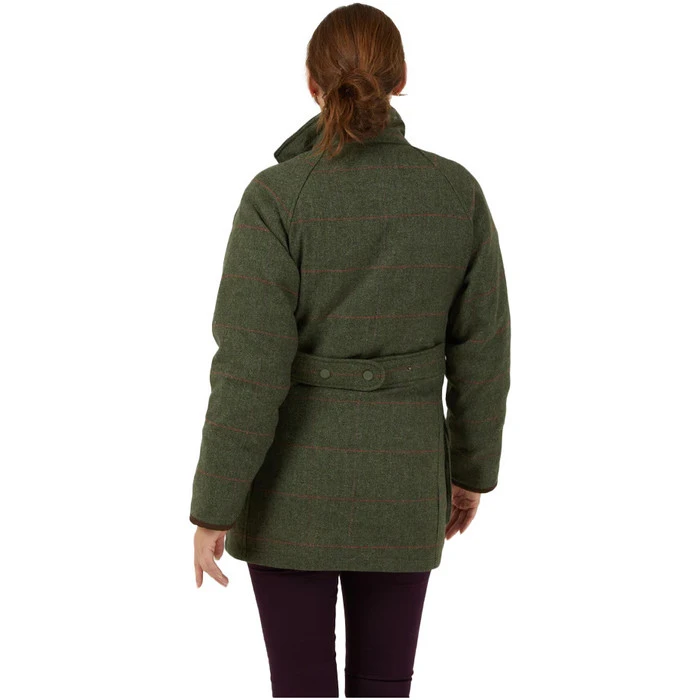 2023 Alan Paine Womens Combrook Tweed Shooting Coat COMLCOT - Heath Colour Heath 5 2023 Alan Paine Womens Combrook Tweed Shooting Coat COMLCOT - Heath Colour Heath - Image 3