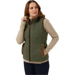 2023 Alan Paine Womens Combrook Tweed Gilet COMLGIL - Heath -Equestrian Clothing Sales 6794 202320Alan20Paine20Womens20Combrook20Tweed20Gilet20COMLGIL20 20Heath204.700x700