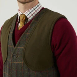 2023 Alan Paine Mens Rutland Tweed Shooting Waistcoat Gilet RUTGSHW - Fern Colour Fern -Equestrian Clothing Sales 6799 202320Alan20Paine20Mens20Rutland20Tweed20Shooting20Waistcoat20Gilet20RUTGSHW2020 20Fern205.700x700