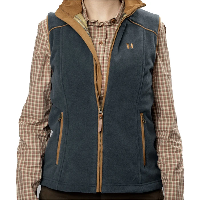 2023 Harkila Womens Sandhem 200 Waistcoat 1201155 - Dark Navy Colour Dark Navy 7 2023 Harkila Womens Sandhem 200 Waistcoat 1201155 - Dark Navy Colour Dark Navy - Image 5
