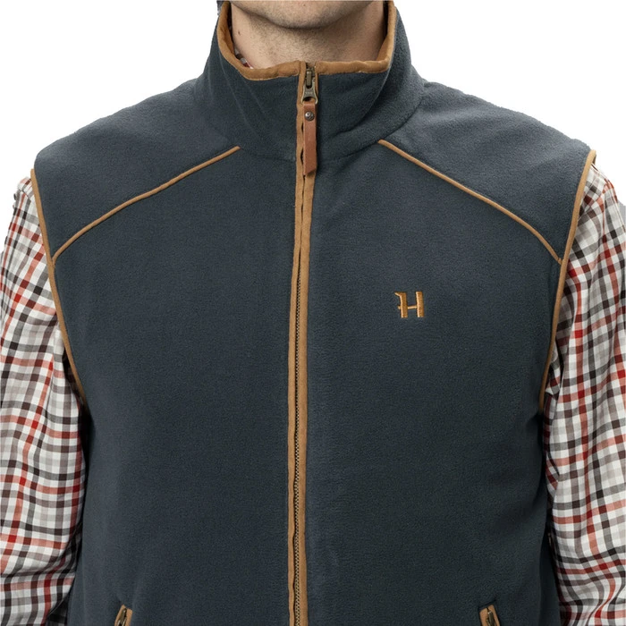 2023 Harkila Mens Sandhem 200 Waistcoat 1201153 - Dark Navy Colour Dark Navy 5 2023 Harkila Mens Sandhem 200 Waistcoat 1201153 - Dark Navy Colour Dark Navy - Image 3