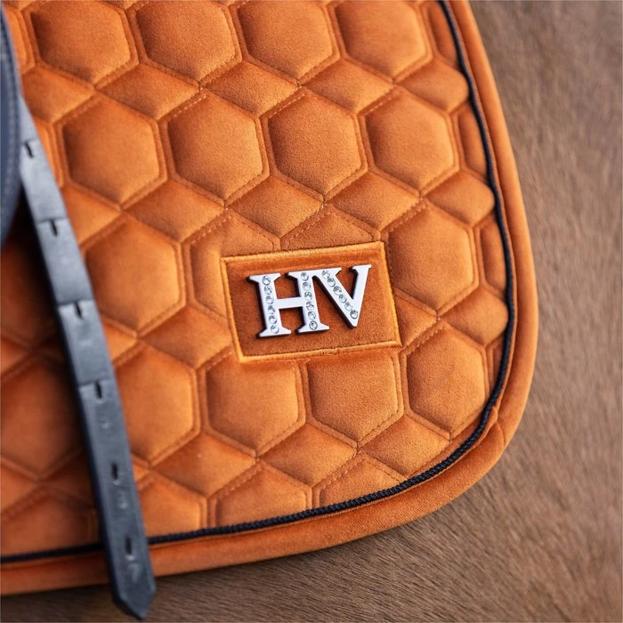 2023 HV Polo Dorian Dressage Saddle Pad 802093510 - Ginger Colour Ginger 6 2023 HV Polo Dorian Dressage Saddle Pad 802093510 - Ginger Colour Ginger - Image 4