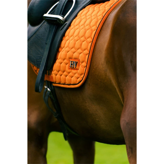 2023 HV Polo Dorian Dressage Saddle Pad 802093510 - Ginger Colour Ginger 4 2023 HV Polo Dorian Dressage Saddle Pad 802093510 - Ginger Colour Ginger - Image 2