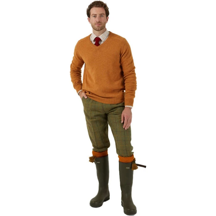 2023 Alan Paine Mens Rutland Tweed Shooting Breeks RUTGBRK - Dark Moss Colour Dark Moss 4 2023 Alan Paine Mens Rutland Tweed Shooting Breeks RUTGBRK - Dark Moss Colour Dark Moss - Image 2