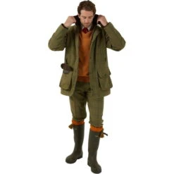 2023 Alan Paine Mens Rutland Tweed Waterproof Shotting Coat RUTGCOT - Dark Moss Colour Dark Moss -Equestrian Clothing Sales 6962 202320Alan20Paine20Mens20Rutland20Tweed20Waterproof20Shotting20Coat20RUTGCOT20 20Dark20Moss203.700x700