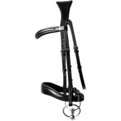 2023 Henry James Saddlery Dressage Bridle HJ-BR-03 - Black Colour Black -Equestrian Clothing Sales 6998 202320Henry20James20Saddlery20Dressage20Bridle20HJ BR 0320 20Black202.700x700