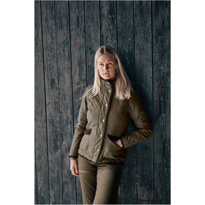 2023 Seeland Womens Woodcock Advanced Quilted Jacket 10021032 - Shaded Olive 4 2023 Seeland Womens Woodcock Advanced Quilted Jacket 10021032 - Shaded Olive - Image 2