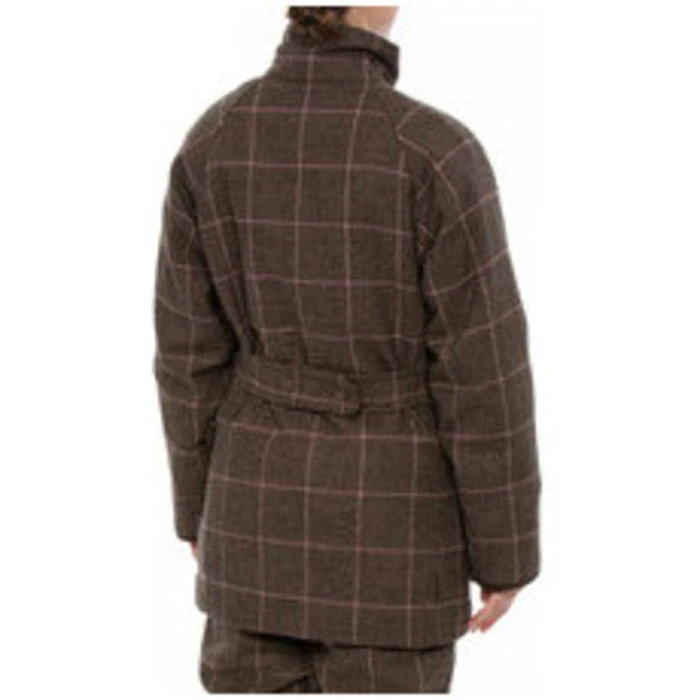 2023 Alan Paine Womens Combrook Tweed Shooting Coat COMLCOT - Ebony Colour Ebony 5 2023 Alan Paine Womens Combrook Tweed Shooting Coat COMLCOT - Ebony Colour Ebony - Image 3