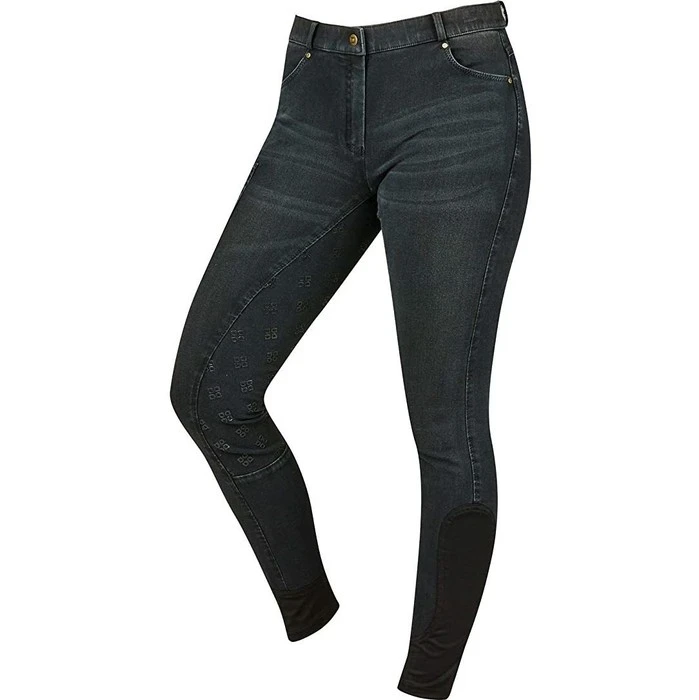 2022 Dublin Womens Shona Full Grip Silicone Print Denim Breaches 10029960 - Ash 3 2022 Dublin Womens Shona Full Grip Silicone Print Denim Breaches 10029960 - Ash