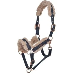2023 HV Polo Welmoed Shine Headcollar 1601093452 - Navy Colour Navy
