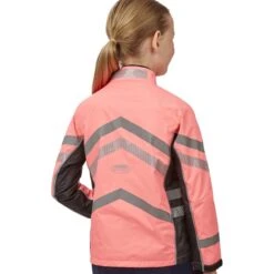 Weatherbeeta Childrens Reflective Lightweight Waterproof Jacket Hi Vis Yellow 1005267 Colour Yellow -Equestrian Clothing Sales 7fdb93325c59f239391f32827b31c581.700x700