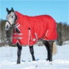 Weatherbeeta Comfitec Classic Heavy Combo Neck Rug - Red / Silver -Equestrian Clothing Sales 849 1.700x700