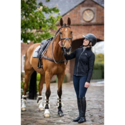 Charles Owen Luna Wide Peak Helmet & Free Headband LUNAWPNMNG - Navy Matt / Navy Gloss -Equestrian Clothing Sales A2I9698 LR Web203201.700x700 1