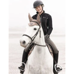 Charles Owen Luna Helmet & Headband LUNABMBM - Black Matt -Equestrian Clothing Sales A7S01001.700x700