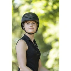 2022 Charles Owen This Esme X Luna Riding Helmet & Headband - Black Colour Black -Equestrian Clothing Sales A7S08802.700x700