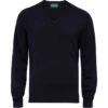 2023 Alan Paine Mens Burford Lambswool V-Neck Jumper 050D83 - Dark Navy -Equestrian Clothing Sales Alan Paine Mens Burford Lambswool V Neck Jumper Dark Navy.2000x2000.700x700