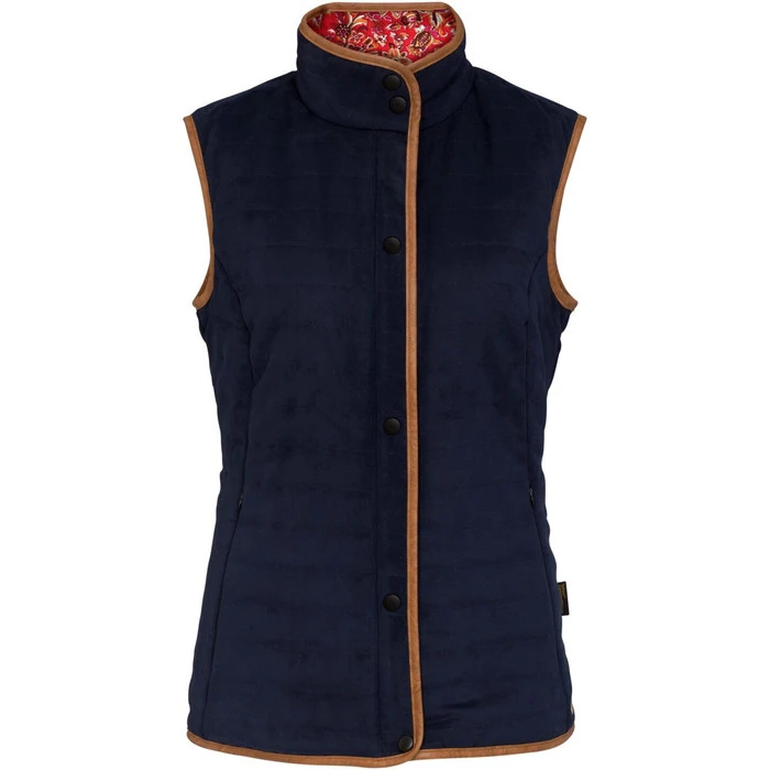 2023 Alan Paine Womens Felwell Quilt Waistcoat FELLQWC - Navy 3 2023 Alan Paine Womens Felwell Quilt Waistcoat FELLQWC - Navy