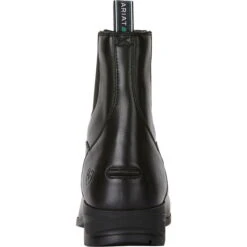 Ariat Heritage IV Zip Short Riding Boots Black -Equestrian Clothing Sales Ariat Heritage IV Zip Short Riding Boots Black Back.700x700