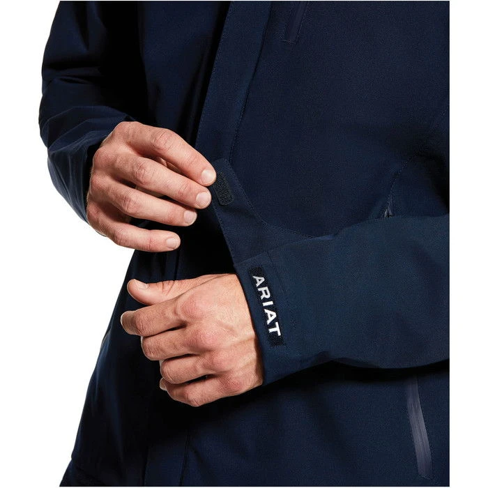 Ariat Mens Coastal H2O Jacket 10030340 - Navy 6 Ariat Mens Coastal H2O Jacket 10030340 - Navy - Image 4