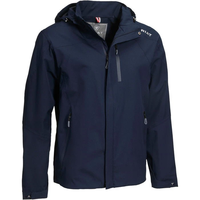Ariat Mens Coastal H2O Jacket 10030340 - Navy 7 Ariat Mens Coastal H2O Jacket 10030340 - Navy - Image 5